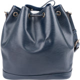 Louis Vuitton Blue Epi Leather NM Sac Noé Petit Shoulder Bag
