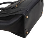 Céline Black Calfskin Luggage Handbag