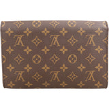 Louis Vuitton Monogram Canvas Pochette Bordeaux Clutch Bag