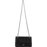 Chanel Rare Sample Satin Chocolate Bar 2.55 Reissue Double Flap Crossbody Bag