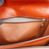 Louis Vuitton Brown Epi Leather Dragonne Clutch