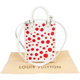 Louis Vuitton Epi Leather x Yayoi Kusama Petit Sac Plat Crossbody Handbag