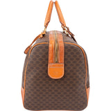 Celine Monogram Macadam Canvas Boston 45 Handbag