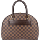 [🔄️B23 / F47] Louis Vuitton Monogram Damier Ebene Canvas Rivington PM Handbag - vintageandkickz