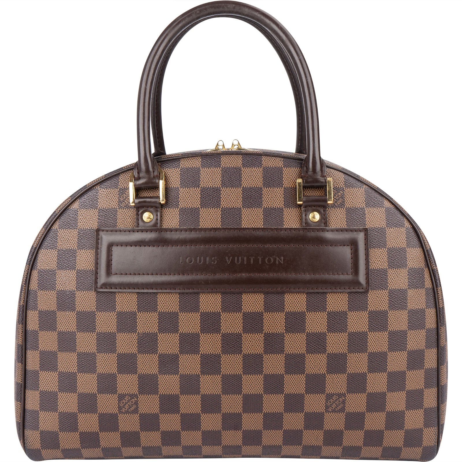 [🔄️B23 / F47] Louis Vuitton Monogram Damier Ebene Canvas Rivington PM Handbag - vintageandkickz