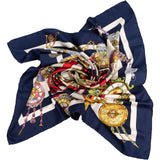 Hermès La Ronde des Heures Silk 90 Scarf Tuch