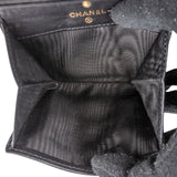 Chanel Caviar Leather CC Bifold Coin Purse Wallet