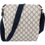 Gucci Monogram GG Supreme Canvas Messenger Crossbody Bag