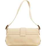Salvatore Ferragamo Canvas Gancini Baguette Shoulder Bag