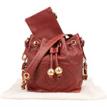 [🔄️B20 / F47] Chanel Caviar Leather CC Drawstring Bucket Crossbody Bag - vintageandkickz
