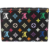 Louis Vuitton Monogram Murakami Multicolor Card Holder Coin Wallet