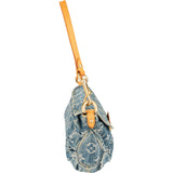 Louis Vuitton Monogram Denim Pleaty Shoulder Bag