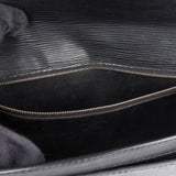 Louis Vuitton Noir Epi Leather Sellier Dragonne Pochette Clutch