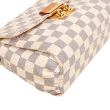 Louis Vuitton Monogram Damier Azur Croisette Handbag