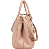 Prada Pink Saffiano Leather Galleria Handbag