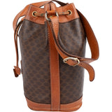 Celine Monogram Macadam Canvas Bucket Shoulder Bag