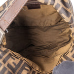 Fendi FF Monogram Baguette Buckle Shoulder Bag - vintageandkickz