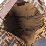 Fendi FF Monogram Baguette Buckle Shoulder Bag - vintageandkickz