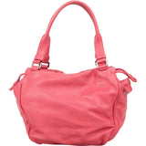 Loewe Pink Leather Napa Aire Handbag