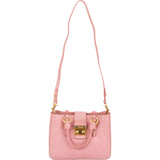 Miu Miu Madras Leather Top Handle Handbag