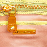 Miu Miu Green Grained Leather Small Coffer Crossbody Bag