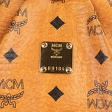 MCM Monogram Visetos Satchel Handbag