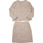 [🔄️B33 / F79] Chanel Multicolor Tweed Skirt Suit - vintageandkickz