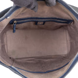 MCM Visetos Monogram Debossed Leather Hobo Shoulder Bag