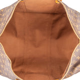 Louis Vuitton Monogram Canvas Keepall 50 Bandoulière Travel Bag