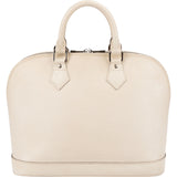 Louis Vuitton Ivory Epi Leather Alma PM Handbag