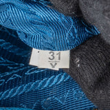 Prada Blue Saffiano Leather Galleria Handbag