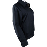 Burberry Navy Cotton Harrington Men Jacket (M)
