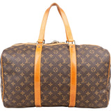 Louis Vuitton Monogram Canvas Sac Souple 45 Travel Bag