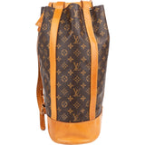 Louis Vuitton Monogram Canvas Randonnee GM Backpack Shoulder Bag