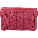 Miu Miu Matelassé Nappa Leather Clutch