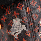 Louis Vuitton Limited Monogram Catogram Neverfull MM Shoulder Bag