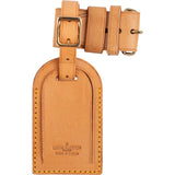 Louis Vuitton Vachetta Leather Luggage Tag Set