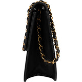 Chanel Quilted Lambskin 24K Gold Single Flap Shoulder Bag