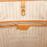 Louis Vuitton Monogram Damier Azur Neverfull MM Shoulder Bag
