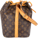 Louis Vuitton Monogram Canvas Sac Noé Petit Shoulder Bag - vintageandkickz