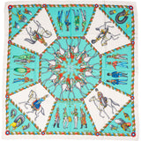 Hermès L'Armée Impériale Russe de 1812 a 1815 Silk Carre 90 Scarf Tuch