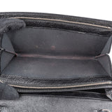 Balenciaga Black Leather Classic City Wallet On Strap Shoulder Bag