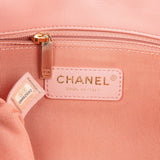 Chanel Tweed Pearl Handle Single Flap Crossbody Bag