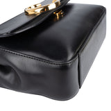 Chloé Black Leather C Shoulder Crossbody Bag