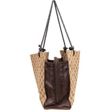Gucci Monogram GG Canvas Braided Strap Shoulder Bag