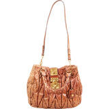 Miu Miu Matelassé Leather Coffer Handbag