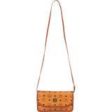 MCM Monogram Visetos Flap Crossbody Bag