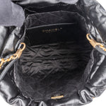 Chanel 22 Stitching Lambskin Small Drawstring Bag Handbag - vintageandkickz