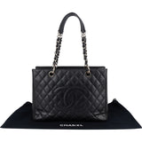 Chanel Quilted Caviar Leather Grand Shopping CC Handbag