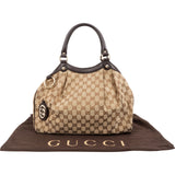 Gucci Monogram GG Canvas Sukey Shoulder Bag